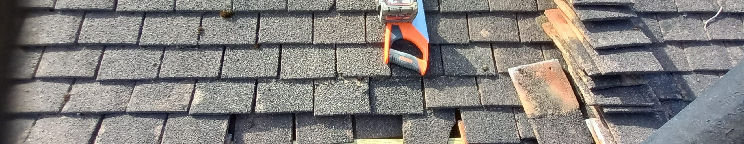 Roof Repair started